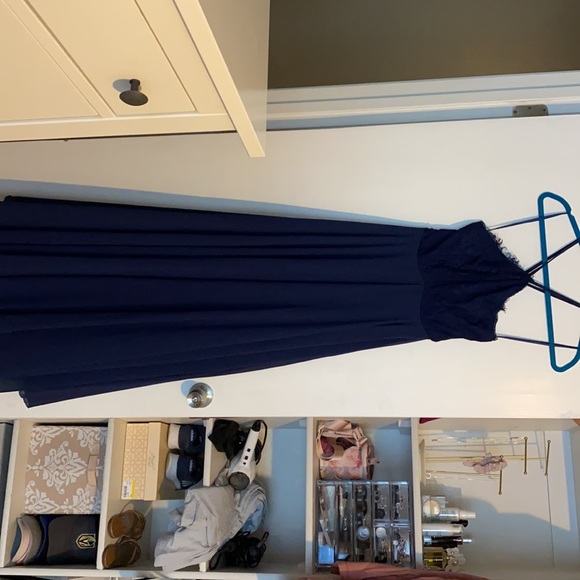 Navy bridesmaids dress from Lulus - Picture 2 of 4